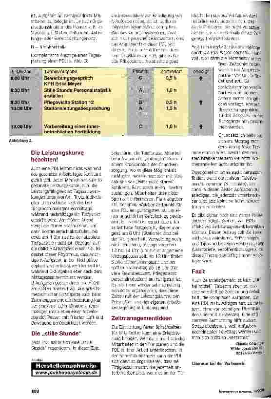 Vorschauseite 3: Vorsicht vor Zeiträubern!