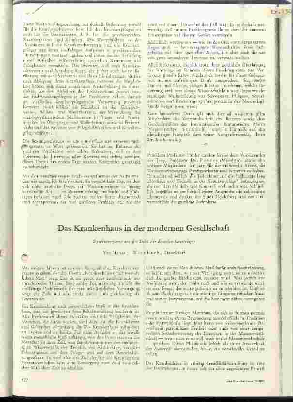 Vorschauseite 1: Das Krankenhaus der modernen Gesellschaft