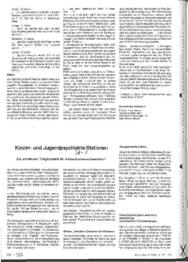 Vorschauseite 4: Als krankes Kind im Krankenhaus