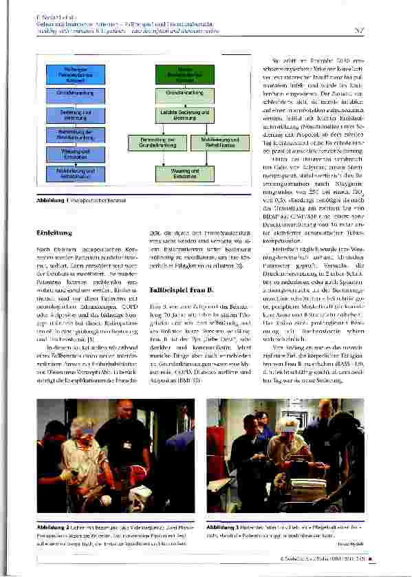 Vorschauseite 2: Gehen mit beatmeten Patienten - Fallbeispiel und Literaturübersicht