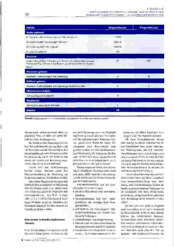 Vorschauseite 3: Gehen mit beatmeten Patienten - Fallbeispiel und Literaturübersicht