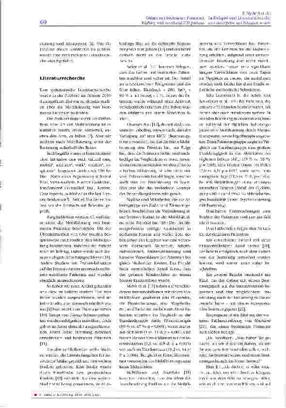 Vorschauseite 5: Gehen mit beatmeten Patienten - Fallbeispiel und Literaturübersicht