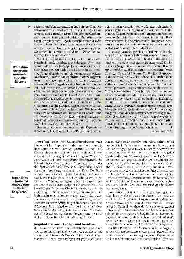 Vorschauseite 4: Intelligent wachsen