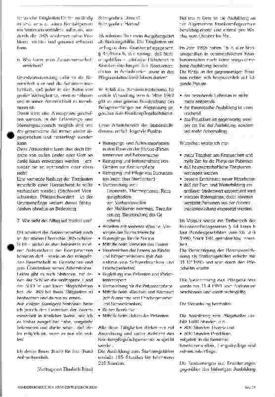 Vorschauseite 4: Zusammenarbeit auf der Krankenstation: Diplomierte Krankenschwester - Krankenpflegeschülerin - Stationsgehilfin