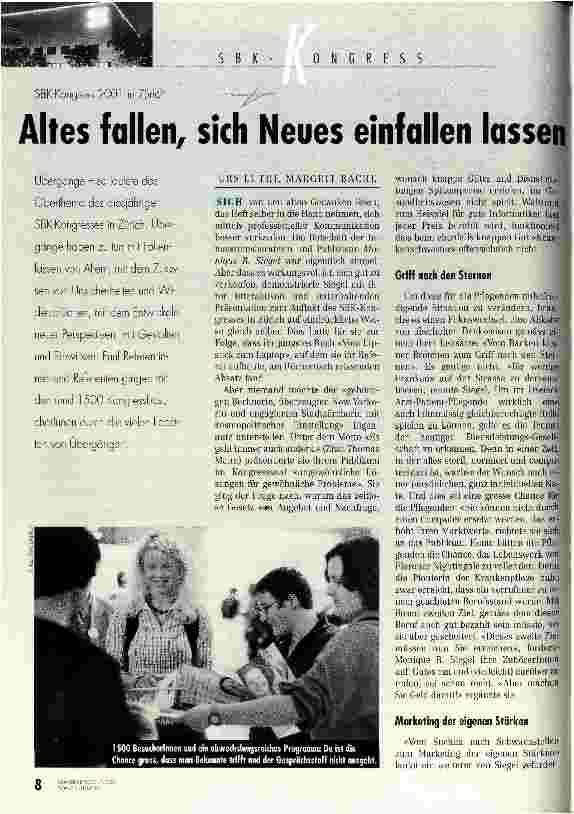 Vorschauseite 1: Altes fallen, sich Neues einfallen lassen
