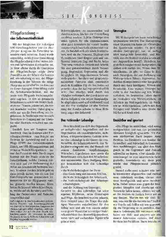 Vorschauseite 5: Altes fallen, sich Neues einfallen lassen