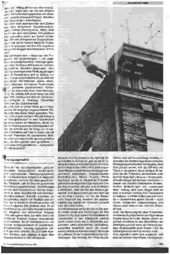 Vorschauseite 3: Suizidverhütung als medizinisch-psychosoziale Versorgungsaufgabe