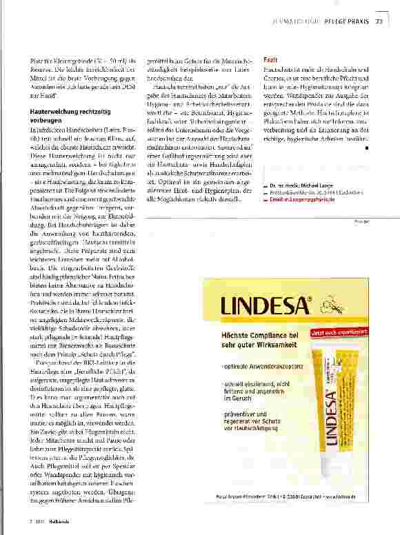 Vorschauseite 3: Glatte Haut hygienisch sauber