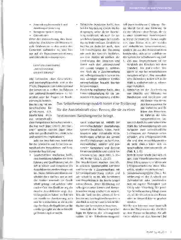 Vorschauseite 2: BEOBACHTUNG ÜBER DREI JAHRE LEISTUNGSMESSUNCSINSTRUMENTE AN DER AKADEMIE FÜR GESUNDHEITSBERUFE HEIDELBERG