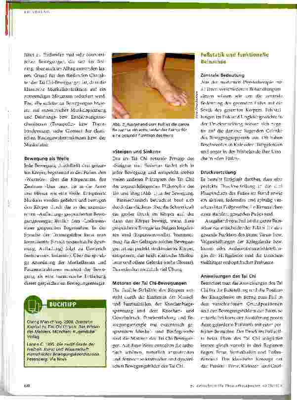 Vorschauseite 3: Inneres Tai Chi Chuan in der orthopädischen Rehabilitation