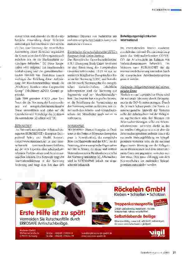 Vorschauseite 4: Normung als Instrument der Prävention