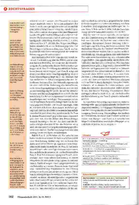 Vorschauseite 3: Das Patientenverfügungsgesetz in der Praxis