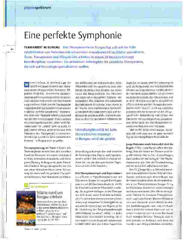 Vorschauseite 1: Eine perfekte Symphonie