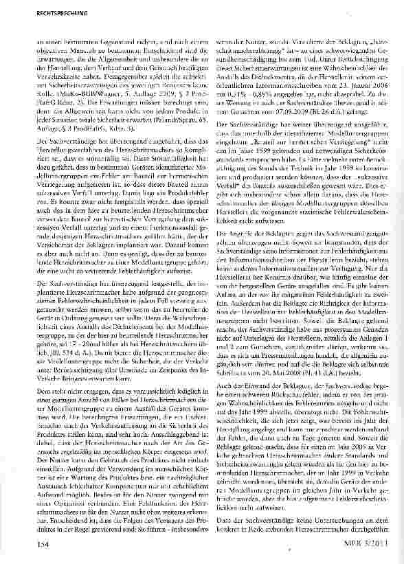 Vorschauseite 2: Abstrakte Fehlerwahrscheinlichkeit eines Herzschrittmachers mit fehlerhaftem Dichtungselement