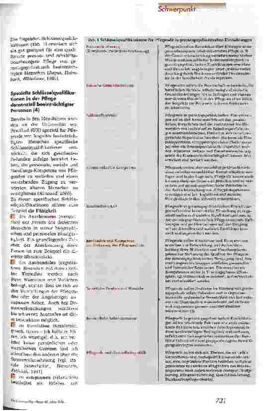 Vorschauseite 2: Schlüsselqualifikationen für Pflegende