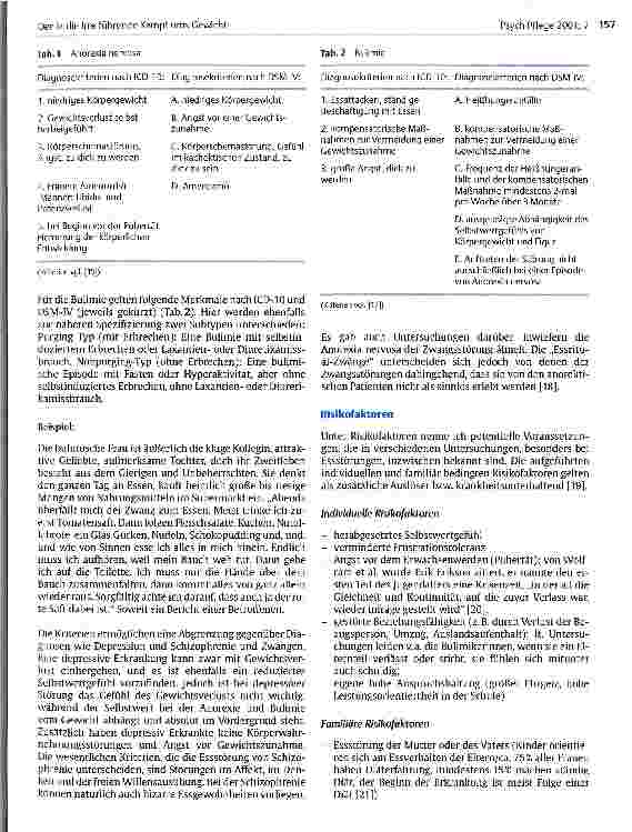 Vorschauseite 4: Der in die Irre führende Kampf ums Gewicht Essstörungen: Anorexie und Bulimie - soziotherapeutische Aufgaben der Pflege