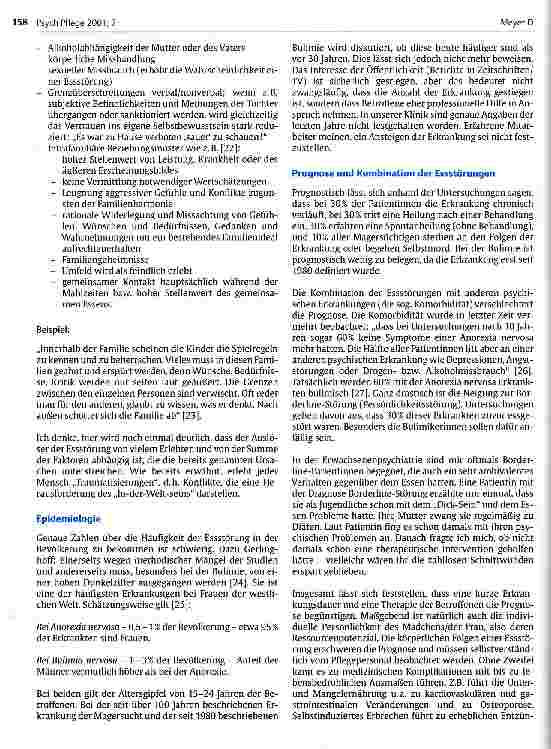Vorschauseite 5: Der in die Irre führende Kampf ums Gewicht Essstörungen: Anorexie und Bulimie - soziotherapeutische Aufgaben der Pflege