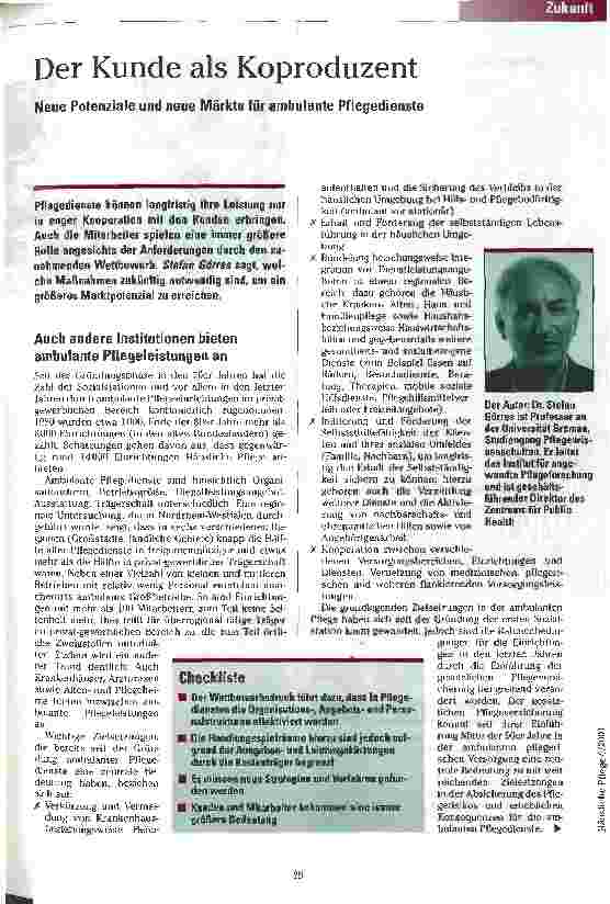 Vorschauseite 1: Der Kunde als Koproduzent