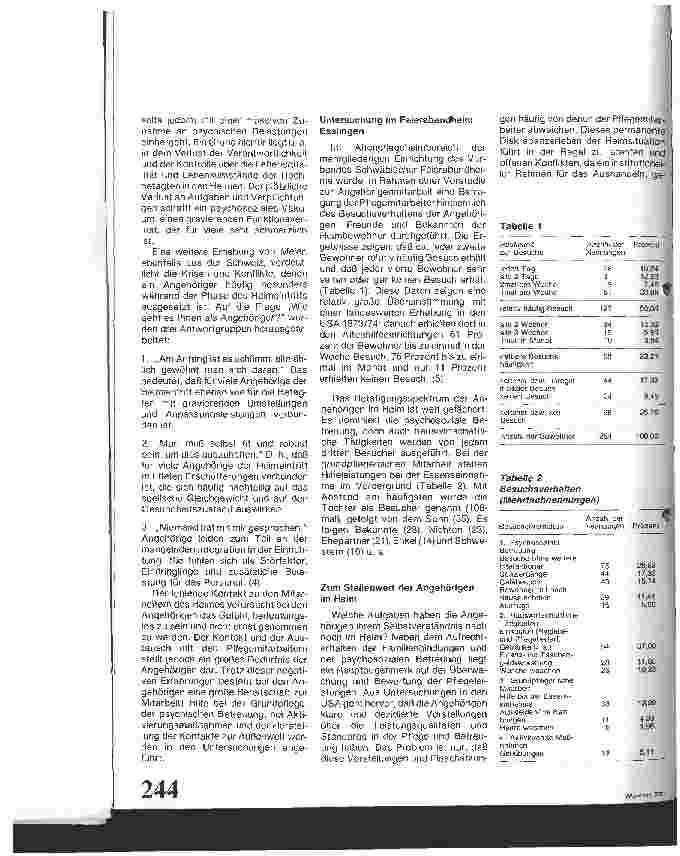 Vorschauseite 2: Untersuchungen zur Angehörigenmitarbeit