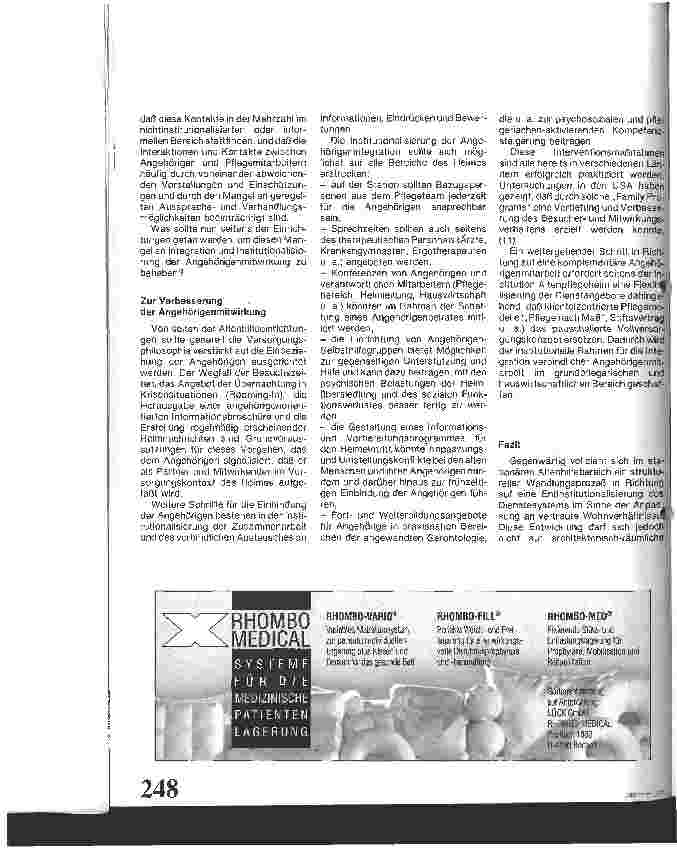 Vorschauseite 4: Untersuchungen zur Angehörigenmitarbeit