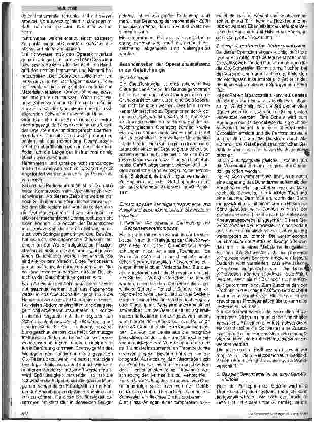 Vorschauseite 2: Besonderheiten der Operationsassistenz in der Allgemeinchirurgie und in der Gefäßchirurgie