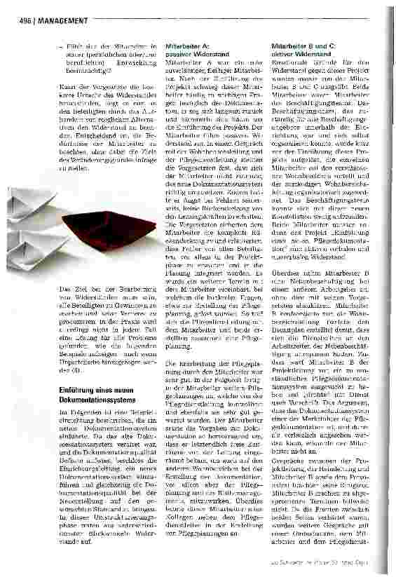 Vorschauseite 3: Widerständen von Mitarbeitern in der Organisation begegnen