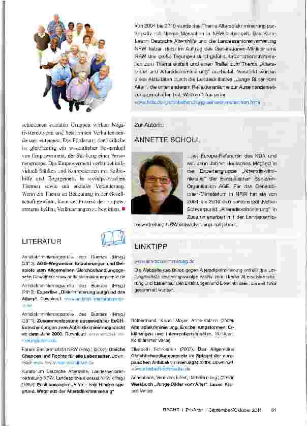 Vorschauseite 4: Fünf Jahre Allgemeines Gleichbehandlungsgesetz