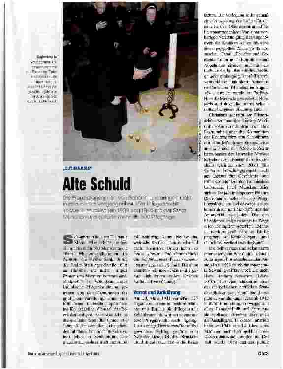 Vorschauseite 1: Alte Schuld