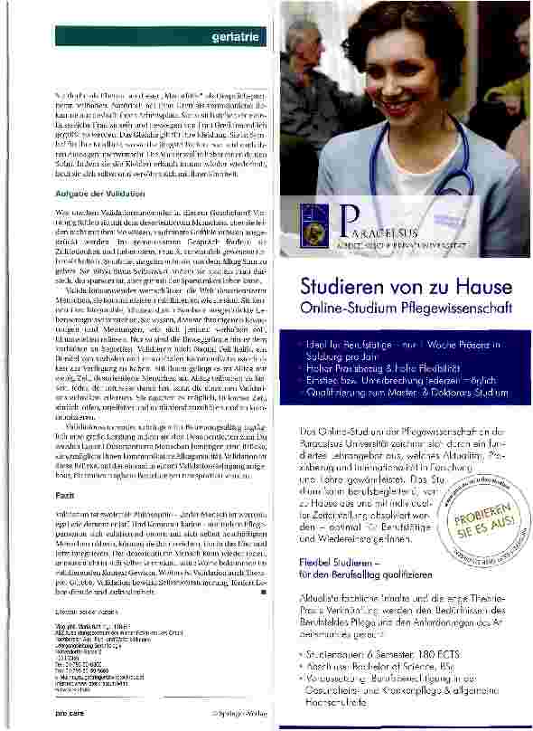 Vorschauseite 4: Validation fördert die Weisheit des Alters