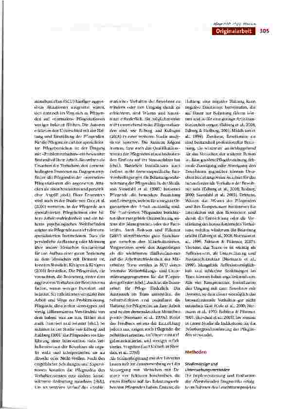 Vorschauseite 3: Die Auswirkungen der Verstehenden Diagnostik auf das Belastungserleben Pflegender im Umgang mit Menschen mit Demenz in der stationären Altenhilfe
