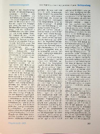 Vorschauseite 5: Kann ein Pflegedienst Inhaber eines Anspruchs auf Hilfe zur Pflege werden, wenn die Pflege bedürftige verstirbt?