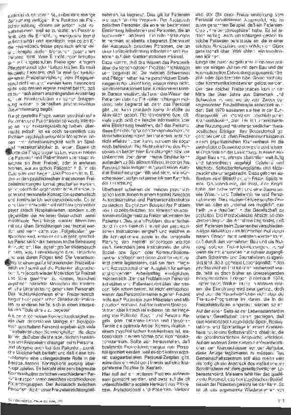 Vorschauseite 4: Die problematische Situation außerstationärer Freizeiteinrichtung in psychiatrischen Institutionen