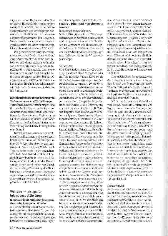 Vorschauseite 5: Einstufung von Risikowunden (Wounds at Risk; WAR. Score) und deren antimikrobielleBehandlung mit Polihexanid - eine praxisorientierte Expertenempfehlung