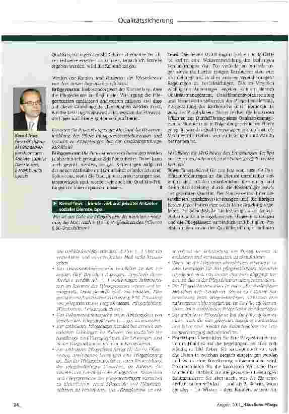 Vorschauseite 5: Basis der Qualitätssicherung