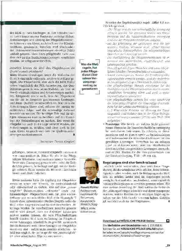 Vorschauseite 6: Basis der Qualitätssicherung