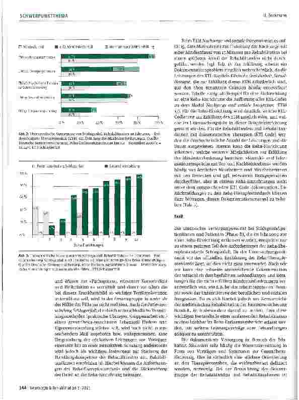 Vorschauseite 4: Inwieweit entspricht die aktuelle rehabilitative Versorgung den Reha-Therapiestandards Schlaganfall?