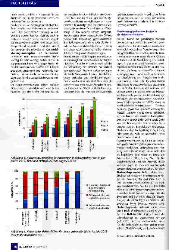 Vorschauseite 4: E-Books an wissenschaftlichen Bibliotheken: Zukunftsperspektiven