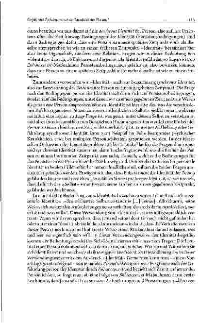 Vorschauseite 3: Gefährdet Enhancement die Identität der Person?