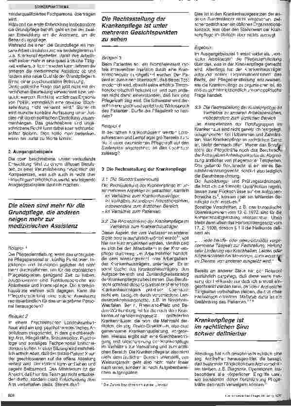 Vorschauseite 2: Plege in der Krise? Aus juristischer Sicht