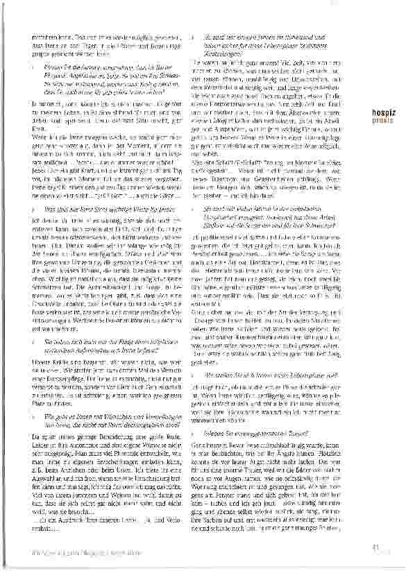 Vorschauseite 2: Das Tischtuch haben wir dann irgendwann abgeschafft