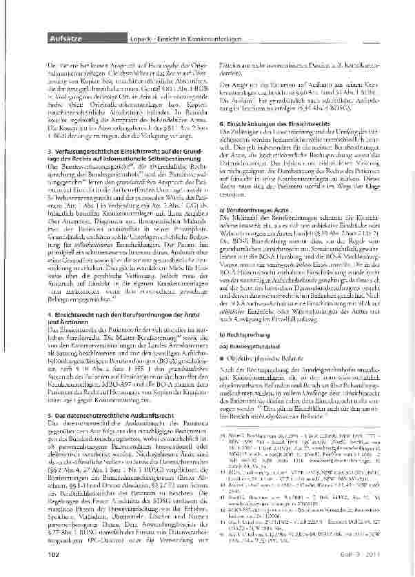 Vorschauseite 5: Das Selbstbestimmungsrecht im Kontext mit ärztlicher Dokumentationspflicht und Einsicht in Krankenunterlagen