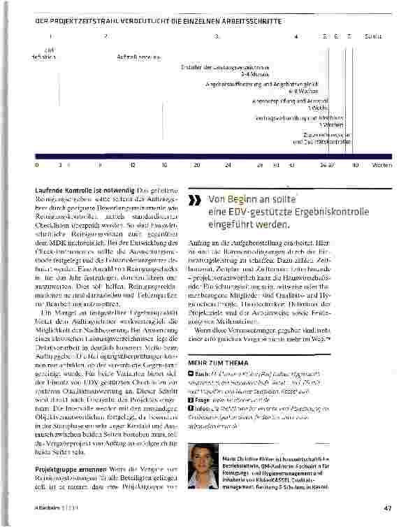 Vorschauseite 4: Schritt für Schritt zur Reinigungsvergabe