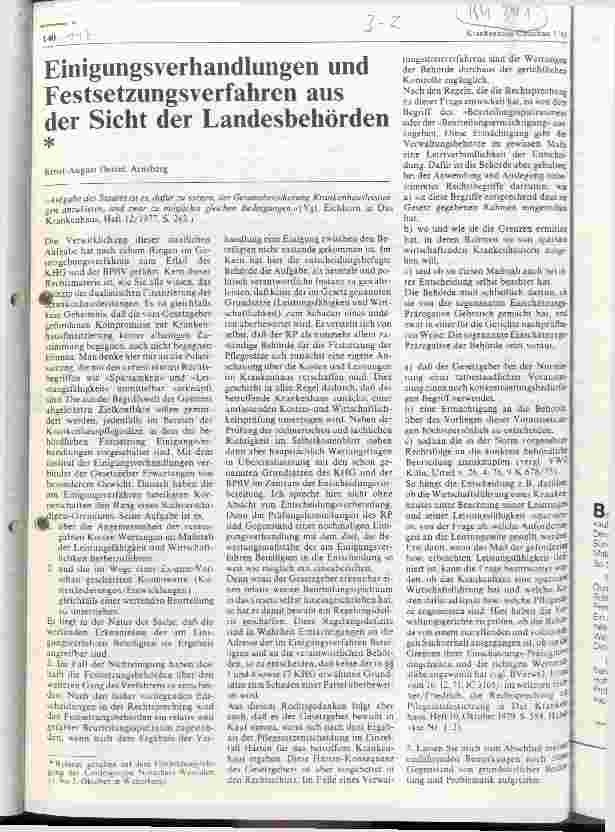 Vorschauseite 1: Einigungsverhandlungen und Festsetzungsverfahren aus der Sicht der Landesbehörden