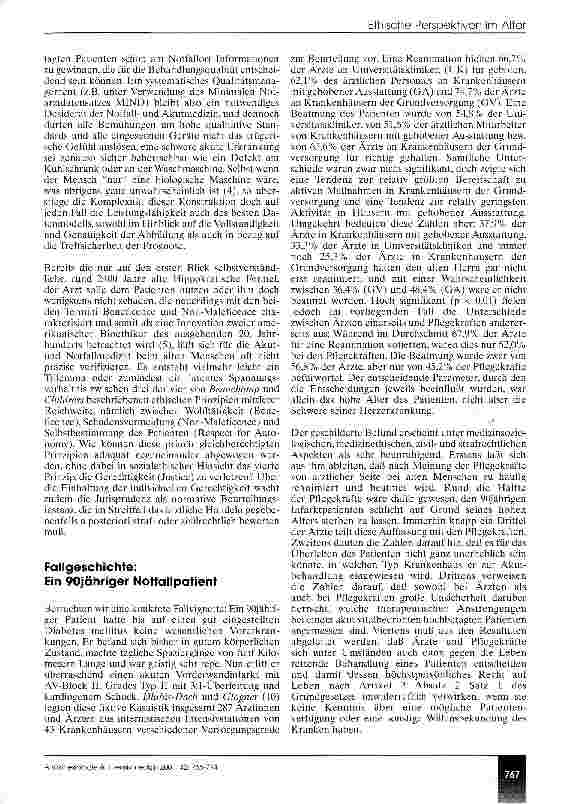 Vorschauseite 2: Wann ist weniger mehr? Ethische Perspektiven der Akutmedizin im Alter
