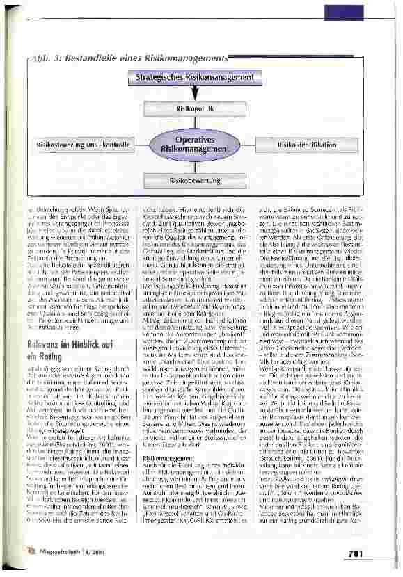 Vorschauseite 4: Mit der Balanced Scorecard das Rating meistern Vorbereitungen auf die Eigenkapitalvereinbarung - Teil 2