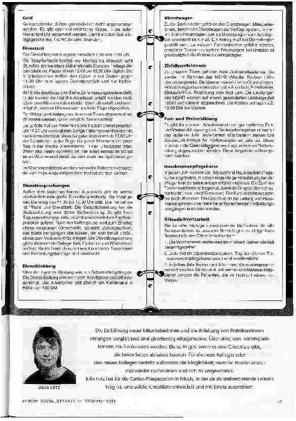 Vorschauseite 2: Punkt für Punkt zum Nachschlagen Arbeitshilfe für die Anleitung