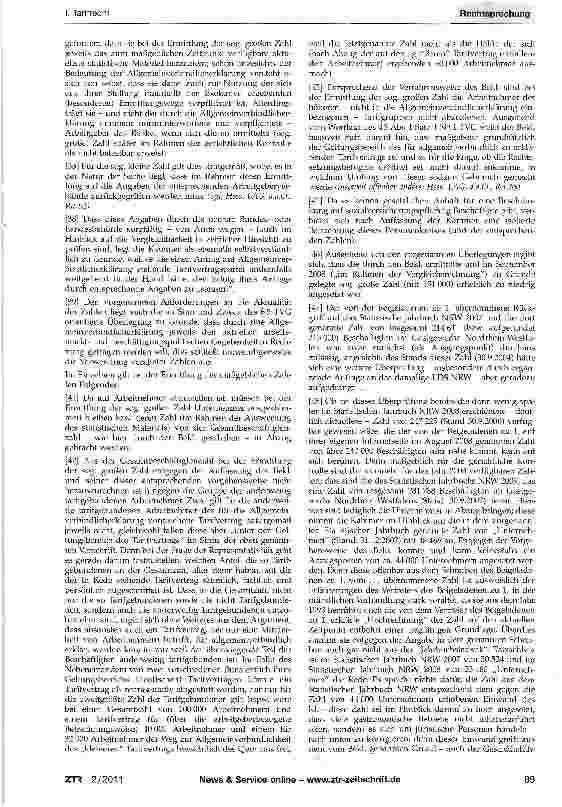 Vorschauseite 3: AllgemeinverbindlichkeitserklärungTVG §5; VwGO§43