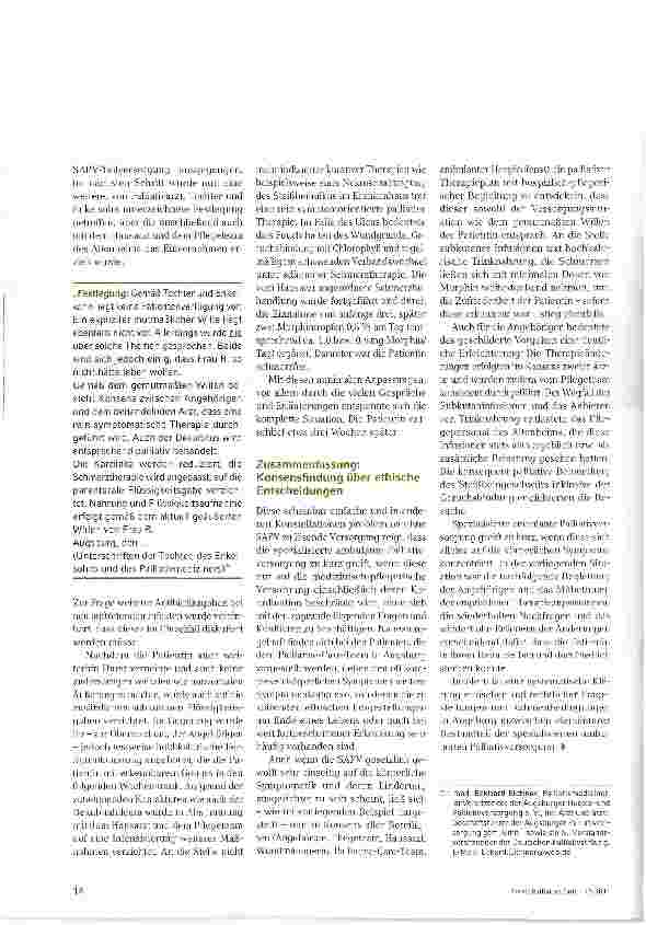 Vorschauseite 3: Ethische Entscheidungen im Mittelpunkt
