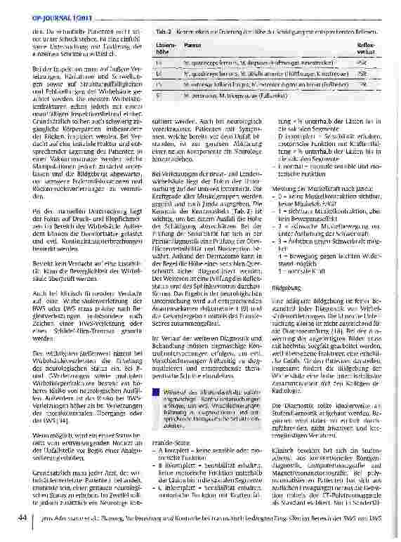 Vorschauseite 3: Planung, Vorbereitung und Kontrolle bei traumatisch bedingten Eingriffen im Bereich der BWS und LWS