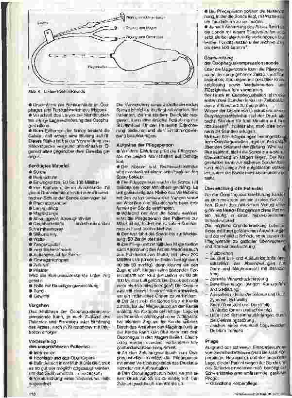 Vorschauseite 2: Pflege in Therapie und Diagnostik 9. Folge: Sonden